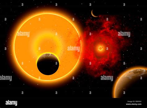 Binary star system hi-res stock photography and images - Alamy