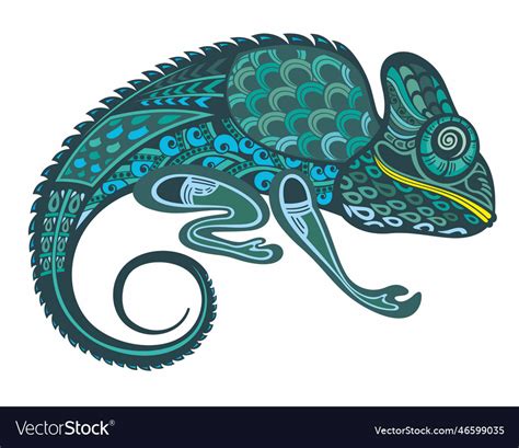 Chameleon Royalty Free Vector Image - VectorStock