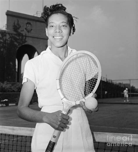 Tennis Player Althea Gibson Photograph by Bettmann - Fine Art America