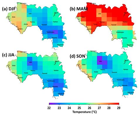 Climate | Free Full-Text | Surface Temperature Trend Estimation over 12 ...