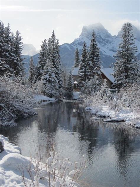 Canmore, Alberta | Mountain pictures, Scenery, Winter landscape