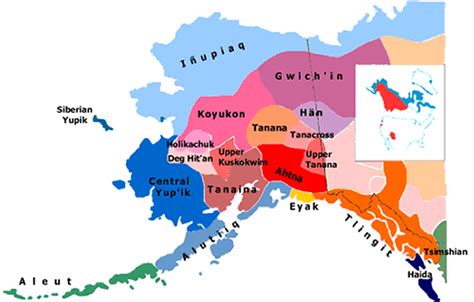 Alaska Native languages index on www.Alaskool.org