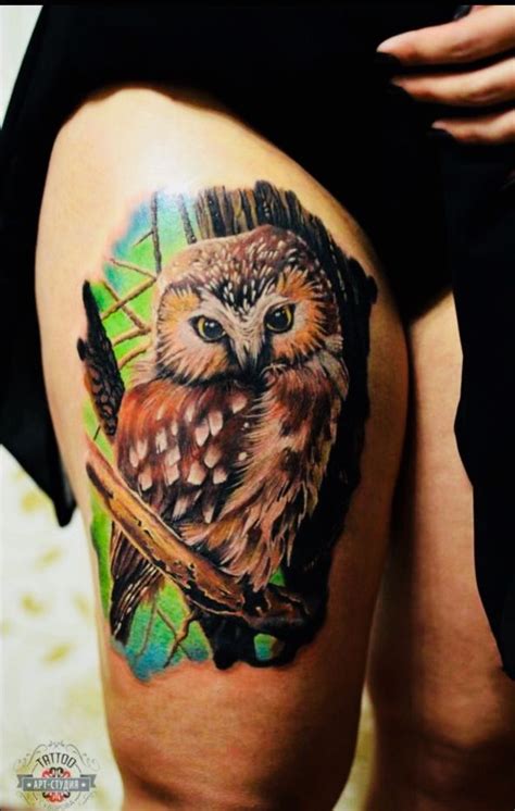 Pin on Owl Tattoo