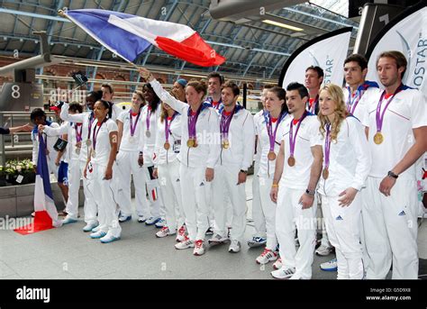 French olympic team hi-res stock photography and images - Alamy