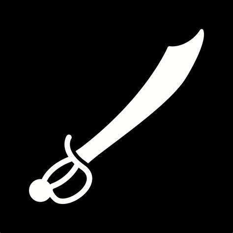 Pirate Sword Vector Icon 17141192 Vector Art at Vecteezy