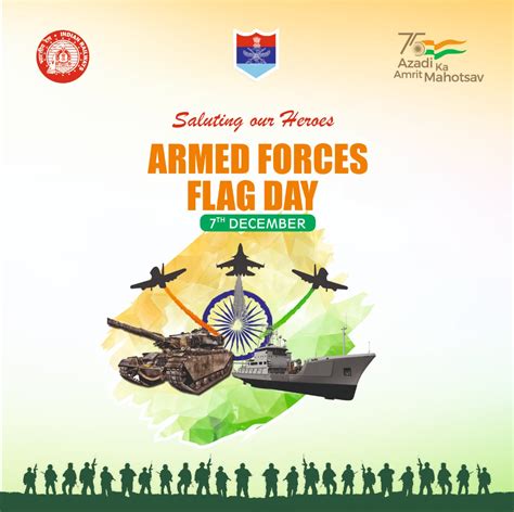 Ministry of Railways on Twitter: "Salute to all valiant soldiers of Armed Forces on Armed Forces ...