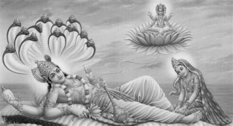 Gods Own Web: Lord Vishnu Pencil Sketch Images | Lord Vishnu Pencil ...