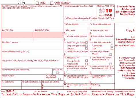 Form 1099-B Expands Reporting Requirements to Qualified Opportunity Funds - Tax & Accounting Blog