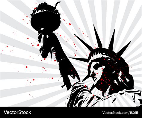 Statue liberty Royalty Free Vector Image - VectorStock