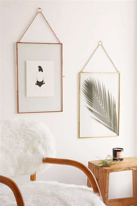 Glass Hanging Display Frame | Hanging wall decor, Decor, Home decor