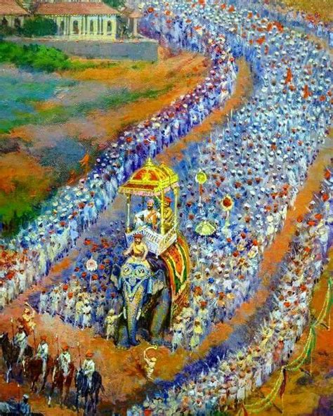 Shivaji Maharaj Rajyabhishek Original Painting