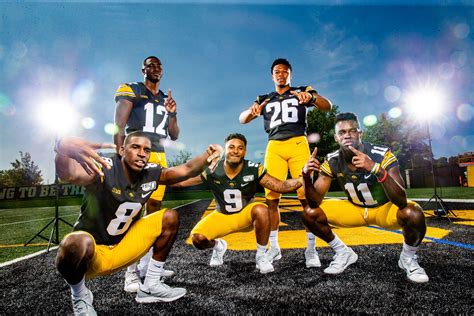 Photos: Iowa Hawkeyes football media day in 2024 | Football senior ...