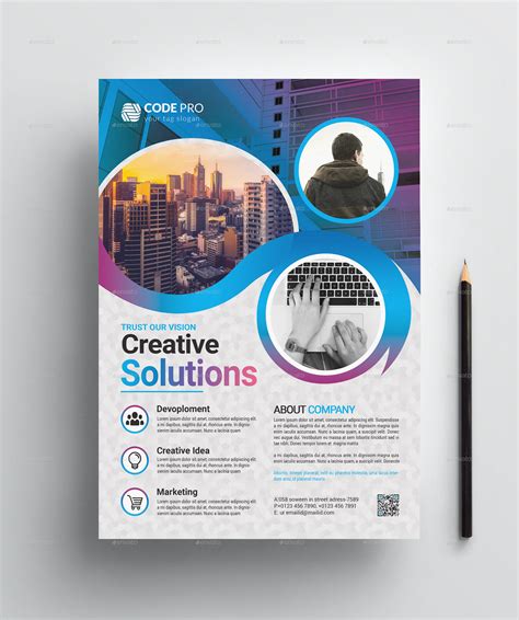 Corporate Flyers 3 #Corporate, #Flyers | Corporate business card design, Corporate flyer ...