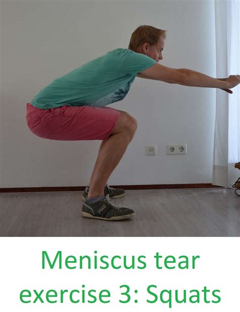 Meniscus tear cause, symptoms, and treatment with exercises