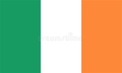 Republic of Ireland Flag stock vector. Illustration of green - 139277485