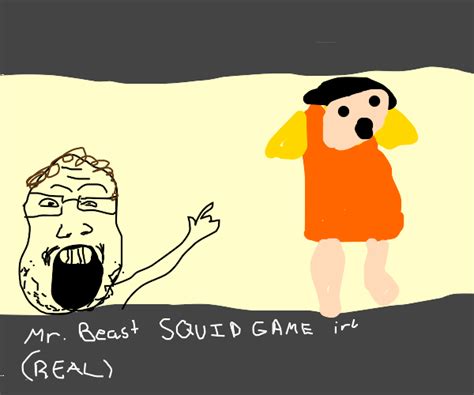 Mr Beast Squid Game - Drawception