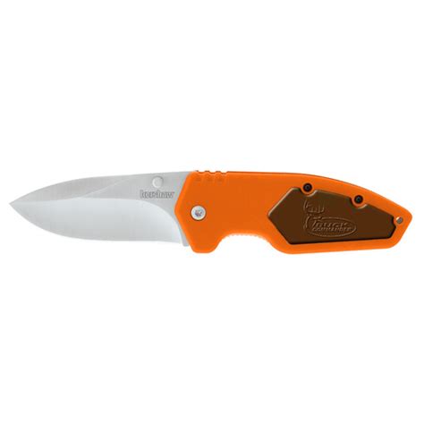 Kershaw Knives Half Ton Linerlock Knife With Orange Handles 1445orbc