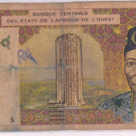 Mali / West African States- 10000 francs 1992 - 2001 currency note - KB ...