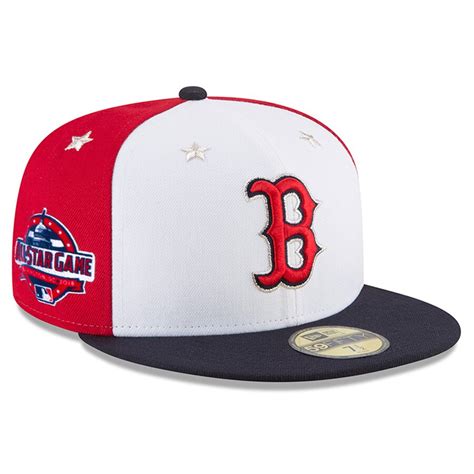 New Era Boston Red Sox White/Navy 2018 MLB All-Star Game On-Field ...