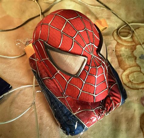 Sam Raimi Spider-Man Red With Blue Suit Spiderman Costume | Etsy