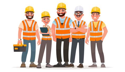 Indian Construction Worker Policeman Clipart