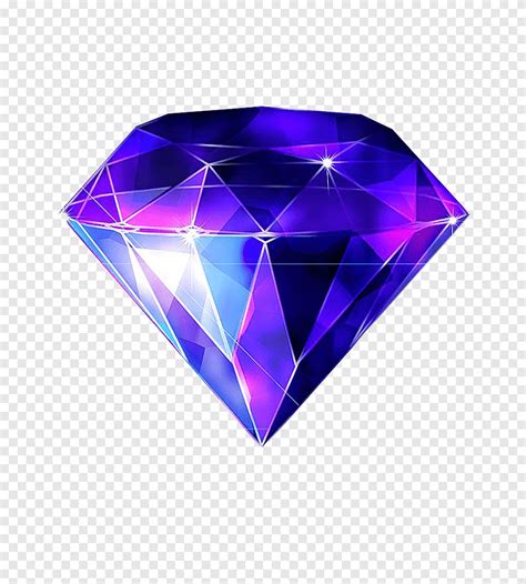 Purple gemstone illustration, Diamond Sapphire Blue Gemstone, diamond ...