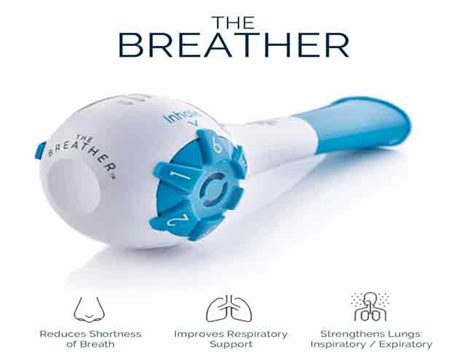 The Breather device for respiratory muscles training