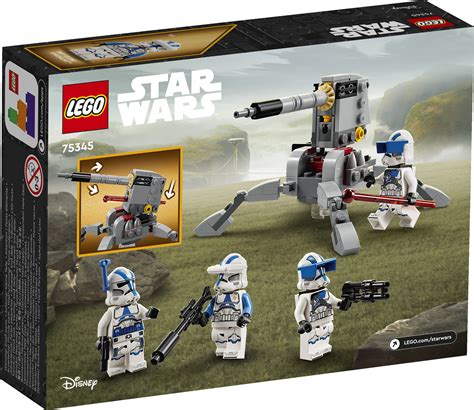 LEGO Star Wars 75345 501st Clone Troopers Battle Pack - 4TUPX (2) - The Brothers Brick | The ...