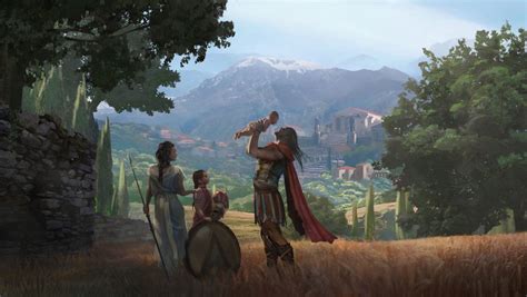 Family Moment Art - Assassin's Creed Odyssey Art Gallery