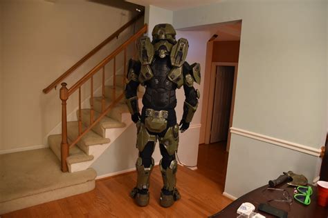 Fully assembled Master Chief armor! : r/3Dprinting