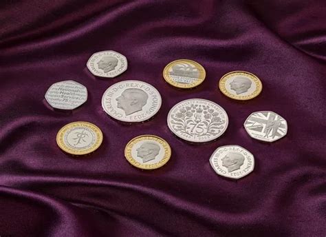 New coins with portrait of King Charles III unveiled by Royal Mint in commemorative collection ...