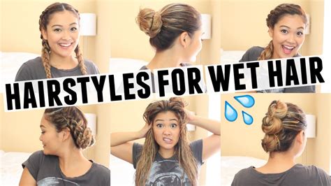 Hairstyles With Wet Hair - Wavy Haircut