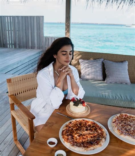 In Pics: Pooja Hegde' Enjoys Maldives Vacation