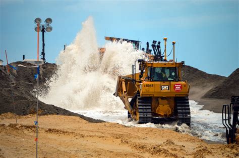 Watch: Beach Replenishment in Action As Beachgoers Look On – Lavallette-Seaside Shorebeat