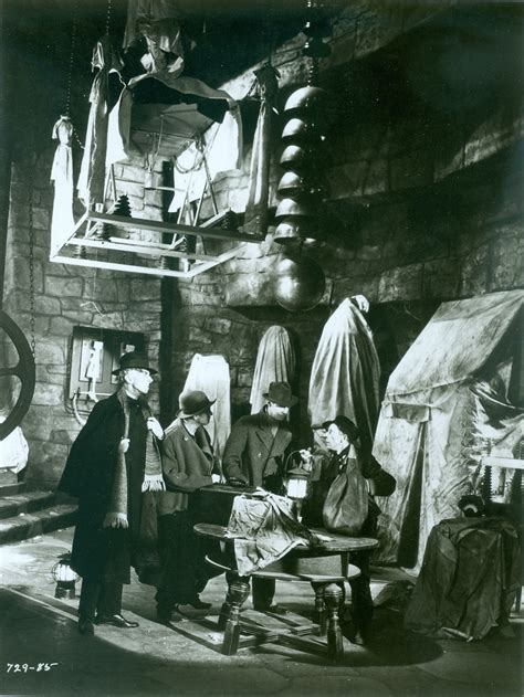 Rare still shot during the filming of a deleted scene shot for Bride of Frankenstein | Universal ...