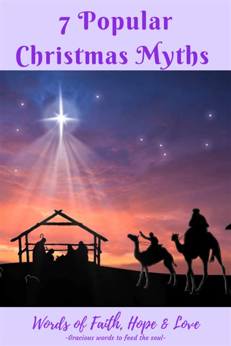 7 Popular Christmas Myths - Holy Sojourners