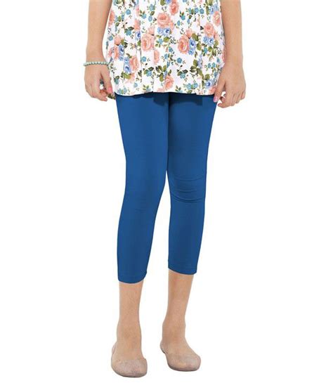 Go Colors Blue Leggings For Girls - Buy Go Colors Blue Leggings For Girls Online at Low Price ...