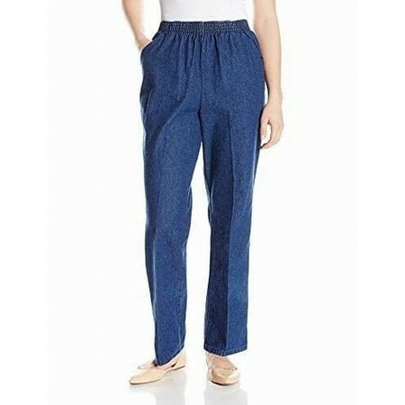 Womens Petite Pull-On Denim Stretch Jeans 6P - Walmart.com