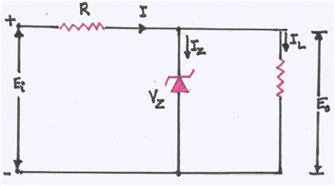 Explain with a circuit diagram, the use of a Zener diode as a reference diode - Electronics Post