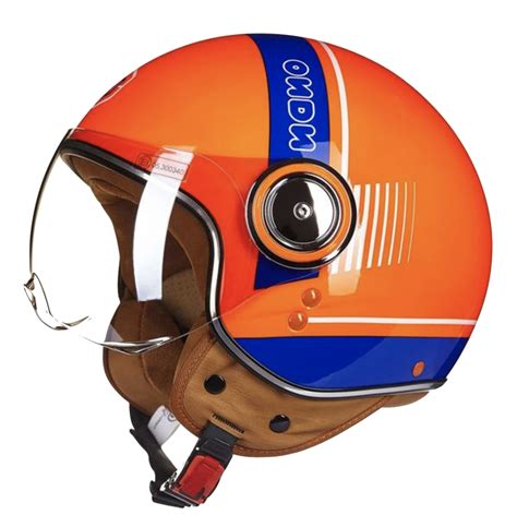 Ece-R22/05 3/4 Open Face Vintage Motorcycel Helmet | Scooter helmet, Motorcycle helmets, Best ...