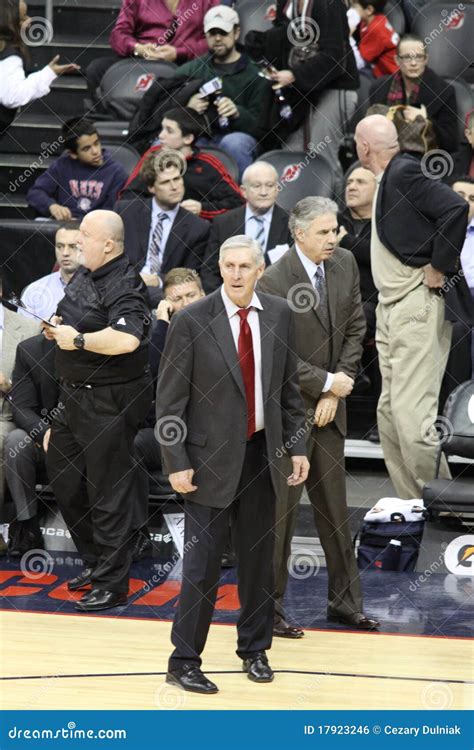 Jerry Sloan - Coach editorial photo. Image of coach, season - 17923246