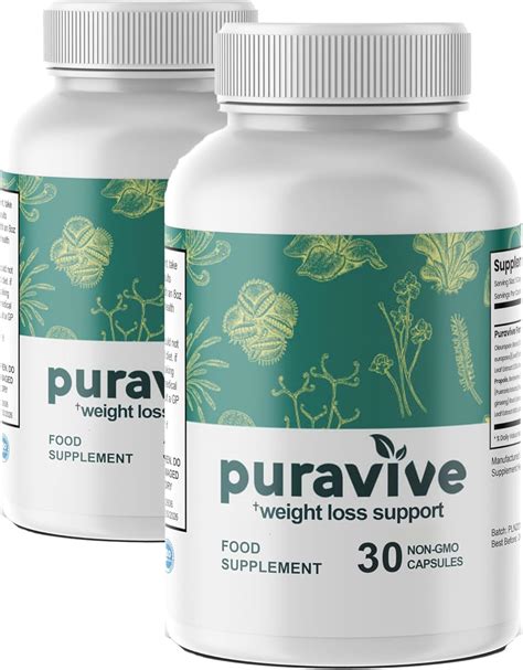 Puravive Capsules - Best Weight Loss Support for Men & Women - 2 ...