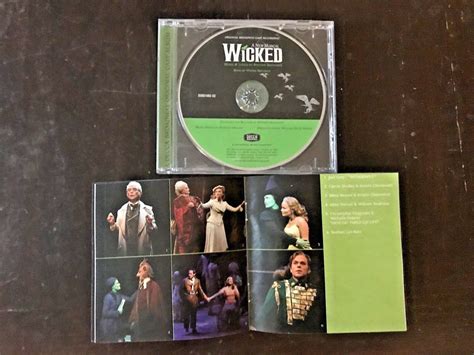 Wicked: A New Musical [Original Broadway Cast Recording] CD, 2003 ...