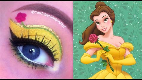 Disney's Belle Makeup Tutorial - Beauty and The Beast - YouTube