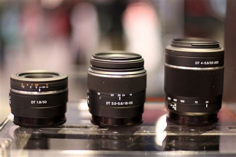 Sony’s New Alpha Lenses – Up Close