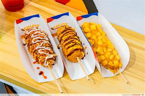 Chunz: New Korean Snack Cafe Serving Viral Potato And Ramen Corn Dogs ...