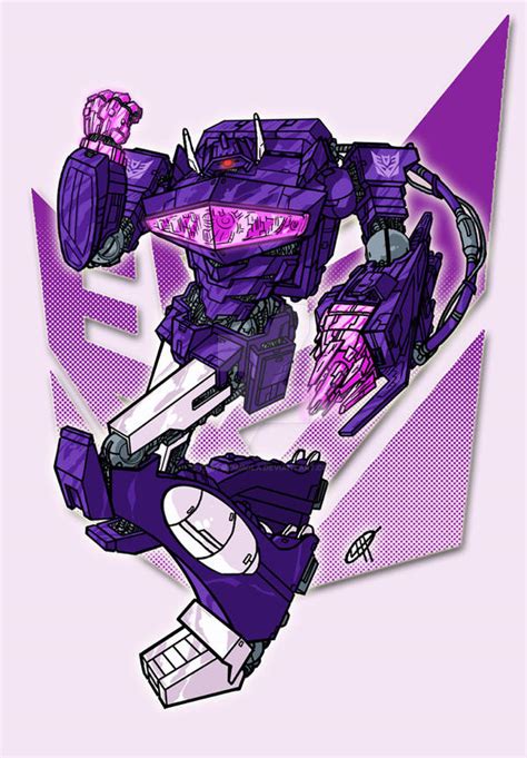 Shockwave G1 colour by clapsiemmola on DeviantArt