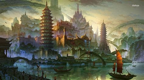 🔥 Download Ancient Chinese Marina Wallpaper Fantasy by @ginapatel | Ancient Chinese Wallpapers ...