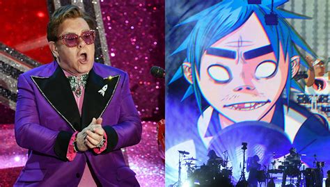 Listen To Elton John Feature On New Gorillaz Song, 'The Pink Phantom ...