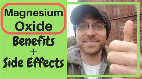 Magnesium Oxide (Benefits and Side Effects) 2019 🧐 - YouTube